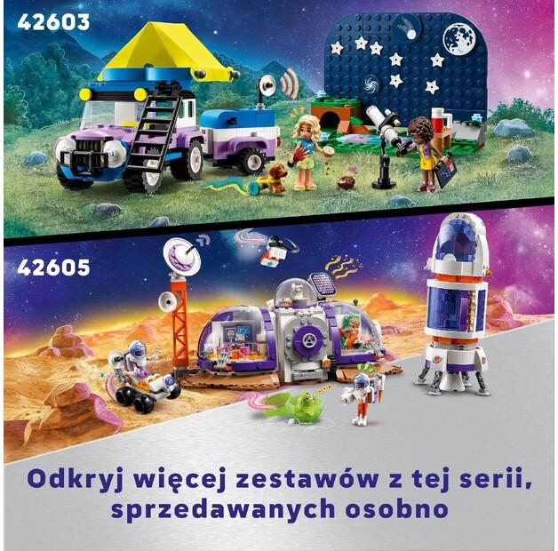 Конструктор LEGO Friends 42603 Автоприцеп с мобильной обсерваторией звезд
