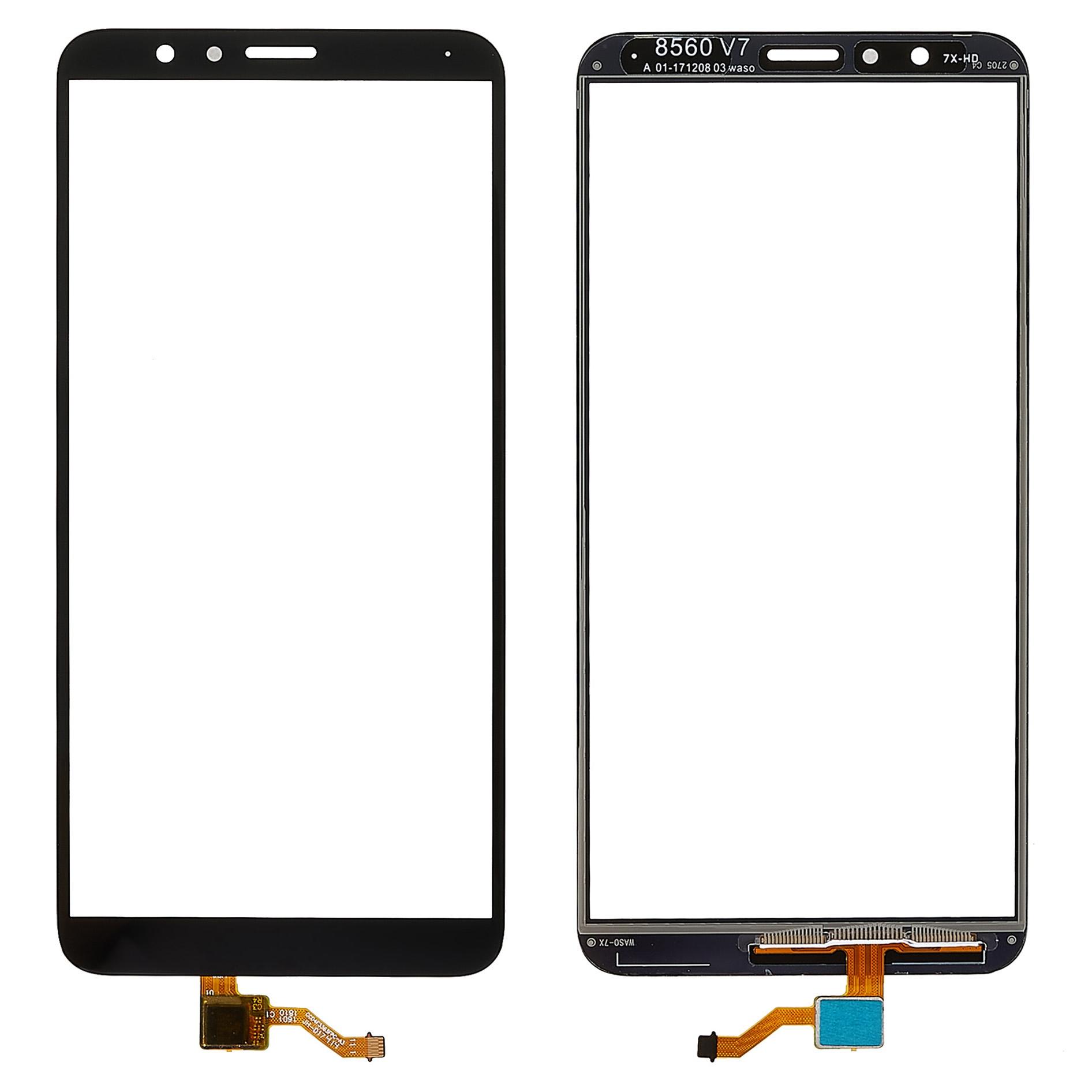 

For Huawei Honor 7X Digitizer Touch Screen Glass Replacement Part (without Logo) Black