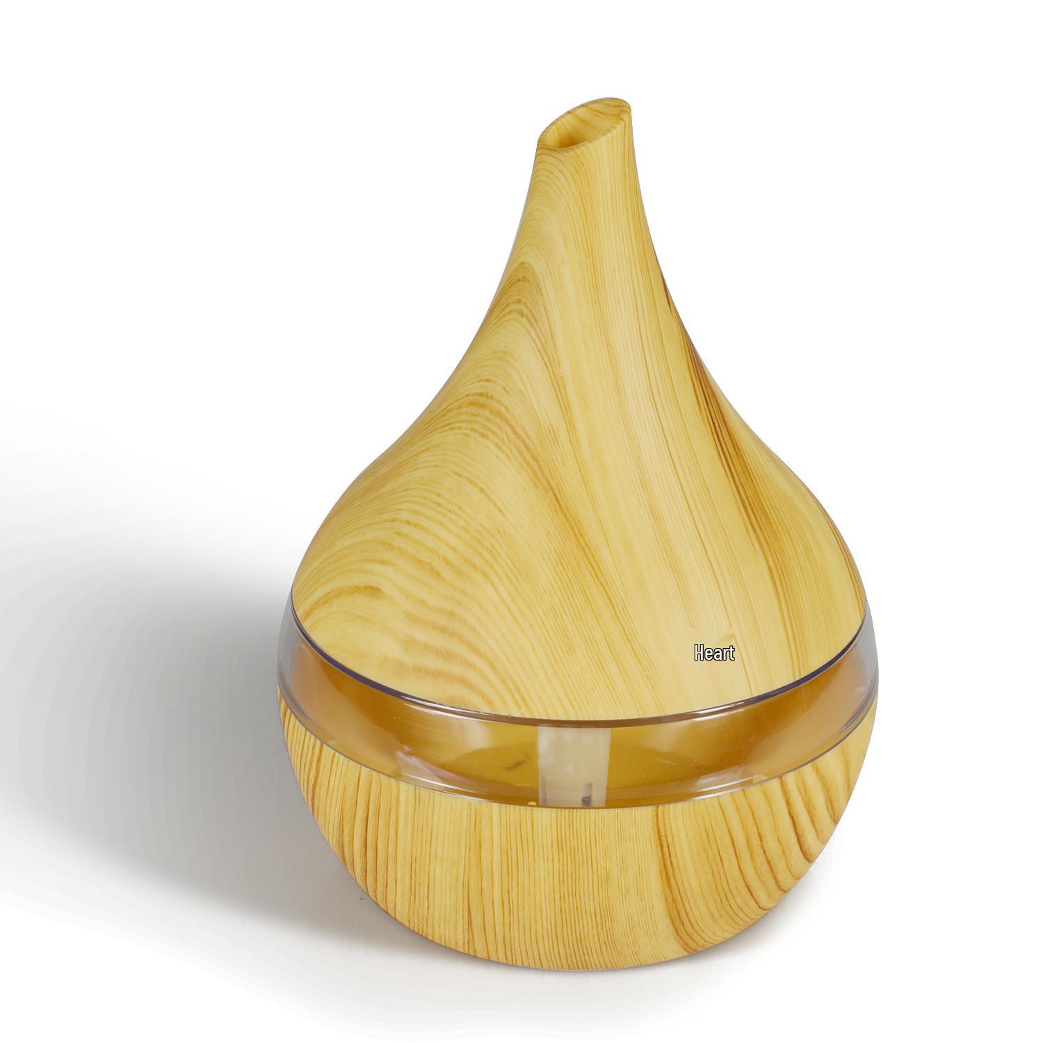 

300ML Wood Grain USB Mini Humidifier & Aroma Diffuser for Home or Office USB