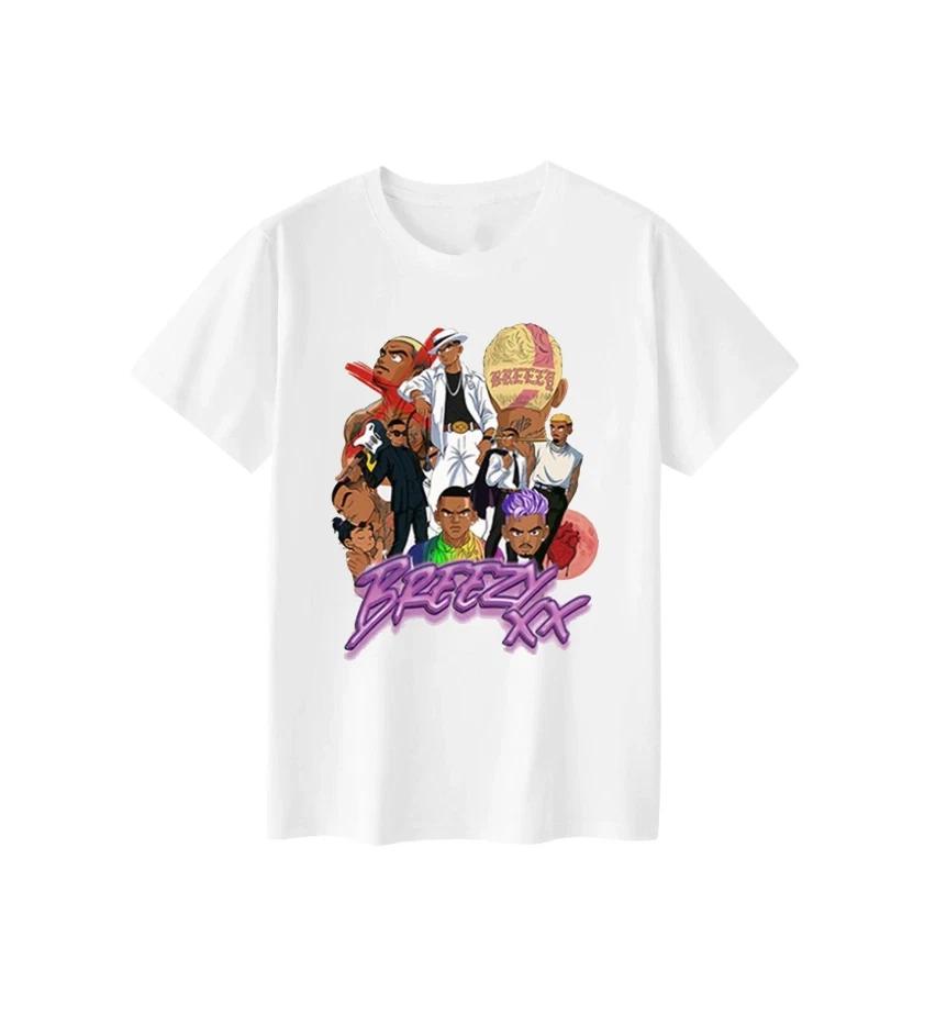 

Chris Brown Anime T-Shirt Unisex Gift For Fan S-5XL S