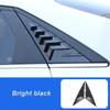 For Hyundai Elantra    2024 Back Shutter Stick side Air Outlet Exteriors Triangle Outlet After Rear Triangle Shutter