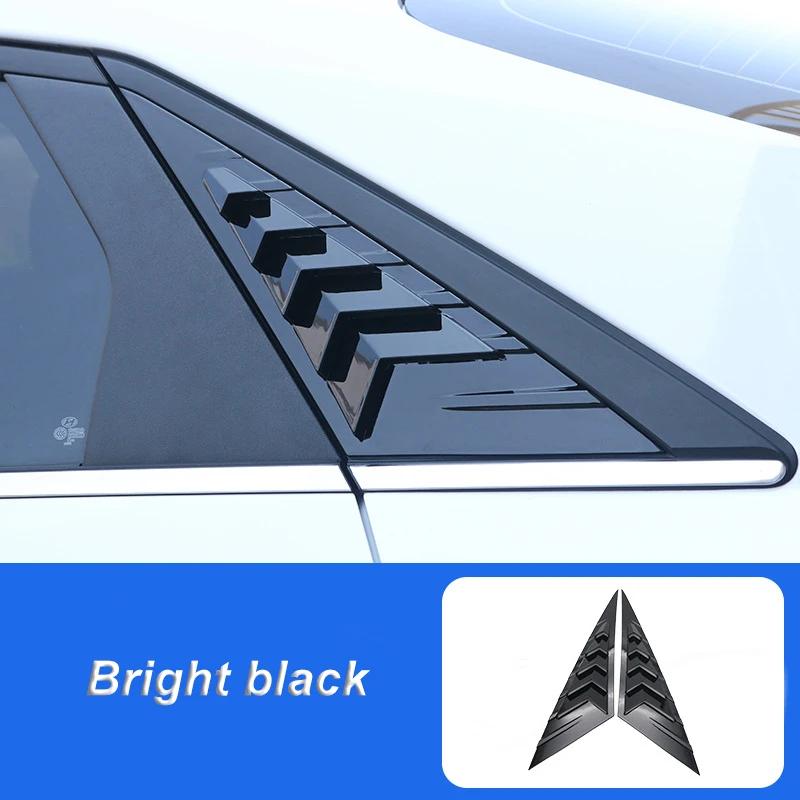 For Hyundai Elantra    2024 Back Shutter Stick side Air Outlet Exteriors Triangle Outlet After Rear Triangle Shutter