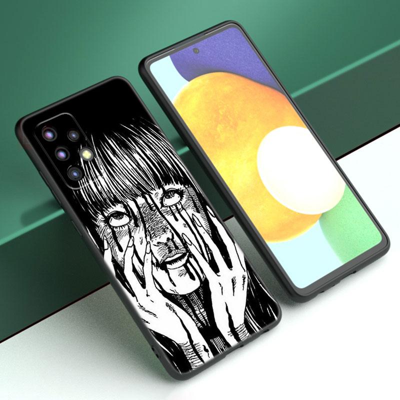 Japanese Horror Manga Phone Case For Samsung A13 A22 A24 A32  A23 A25 A34 A35 A52S A53 A54 A55 A73 A12 A14 A15 A31 A33 A50 A51