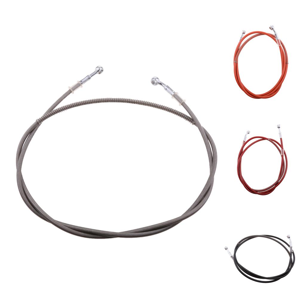 Motorcycle Brake Clutch Hose Reinforced Oil Pipe Tube Heat Resistant Line for Motorbike Modification