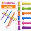 Travel Activity Relaxation Toys Textured Calming Sensory To Sensory Sticks  Classroom Setting