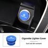 CUP1 Metal Car Cigarette Lighter Cover Decorative Cover DustProof Dust Cover Auto Accessories For VW GTI Polo Passat Scirocco Tiguan