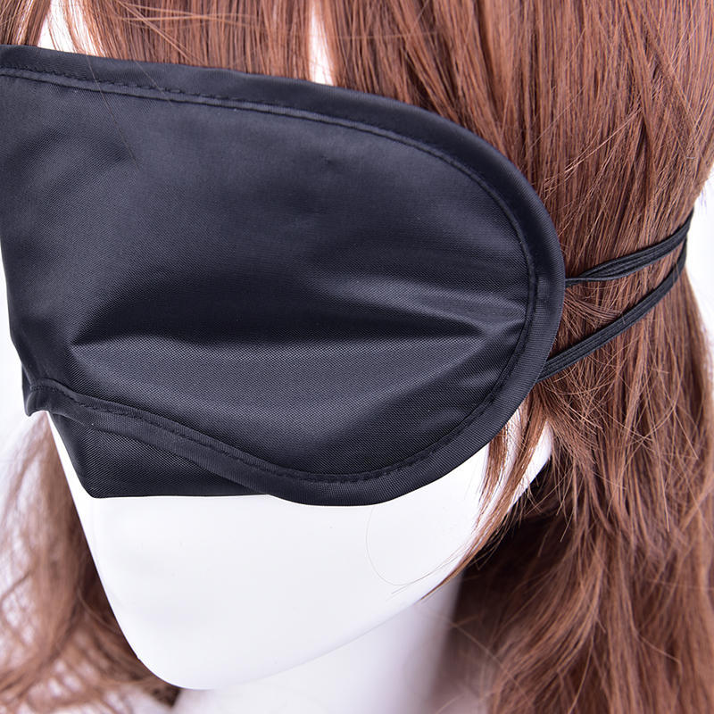 10Pcs Eye Mask Shade Cover Blindfold Night Sleeping Black New,