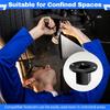 A84E-Drive Ratchet Low Profile Socket Adapter Set 4PCS For Tight Spaces 3/4" To 1", 1/2" To 3/4", 3/8" To 1/2", 1/4" To 3/8"