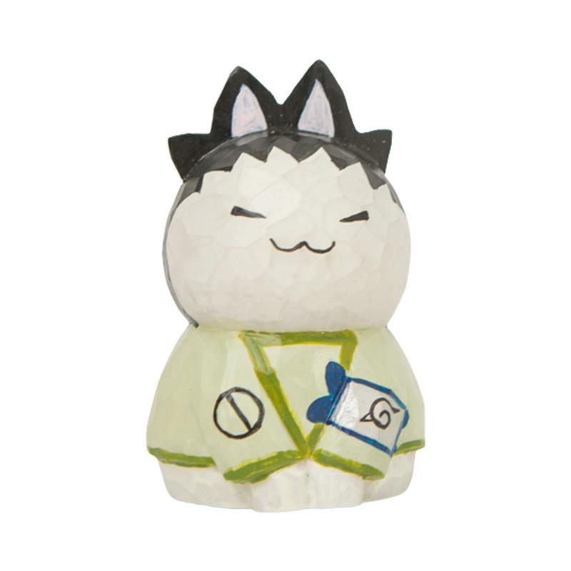 Naruto Houtsnijwerk Kat Figuur Cadeau Voor Huis Kantoor Decoratie En Verzamelaars