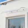 Home Window Rain Guard Exterior Awning, Invisible Shelter Cover, Outside Front Door Canopy, Heavy Duty Protection Weatherproof PET Awnings for