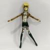 Anime Attack On Titan Rivaille Ackerman Eren Jaeger Cosplay Doll Plush Stuffed Dolls Abstract Wire Skeleton Halloween Prop