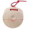 Wooden Castanets Kid Children Toy Wood Percussion Flamenco Musical Instrument
