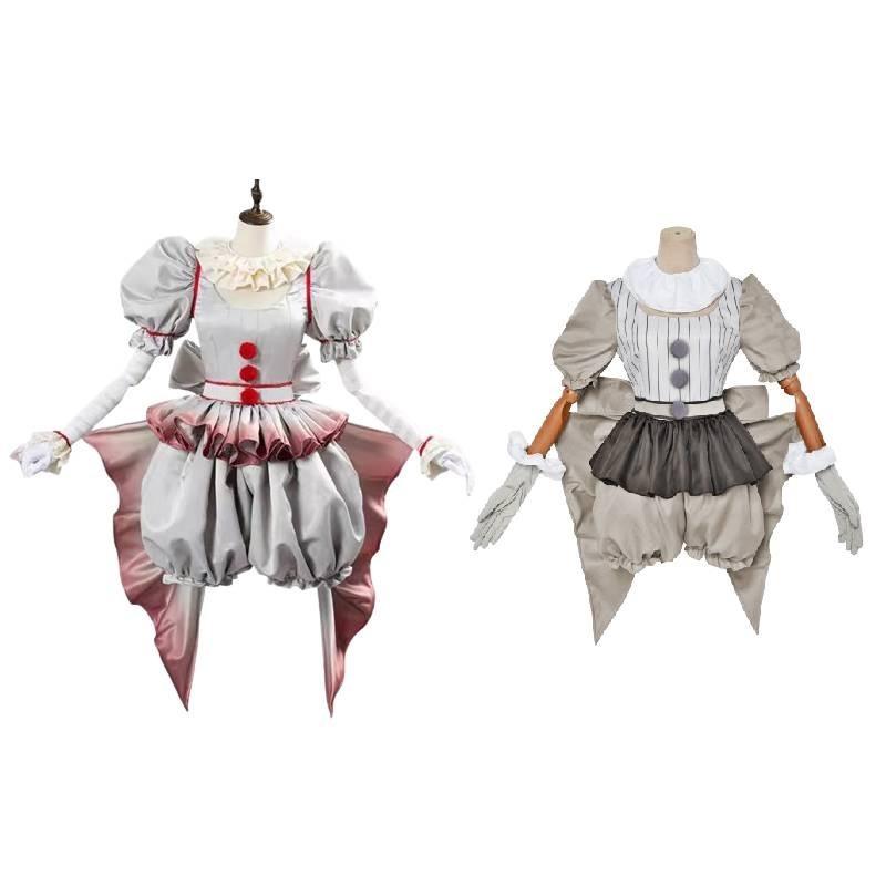 Cool Anime Destiny Joker 2 Panny Wise Cosplay Halloween Factory Stock Costume