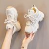 Daddy Shoes Girl 2025 Autumn New Sports and Casual Shoes Muffin Platform Versatile Small Inner Height Increasing Women's Shoes