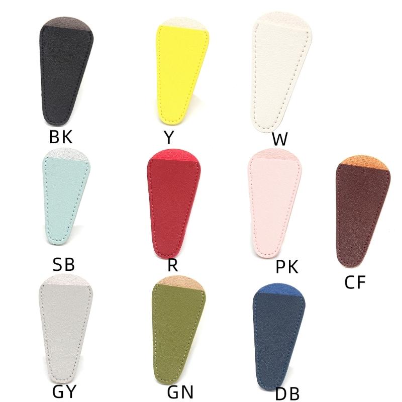 Scissors Sheath Colorful Sewing Scissor Sheath Portable Eyebrow Trimming Beauty Tool Protection Cover Collect Bags A0KF