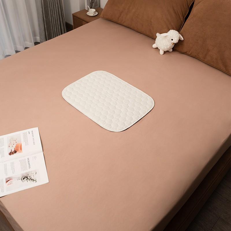 Washable Waterproof Incontinence Pad Adults Children - Cotton Absorbent Bed Protector Mat Multiple Sizes Available