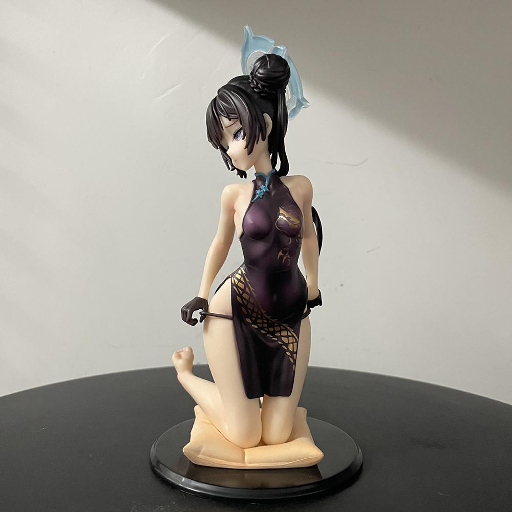 20cm Blue Archive Kisaki Ryūge Cheongsam PVC Action Figure Anime Figure Model Toys Collection Doll Gift