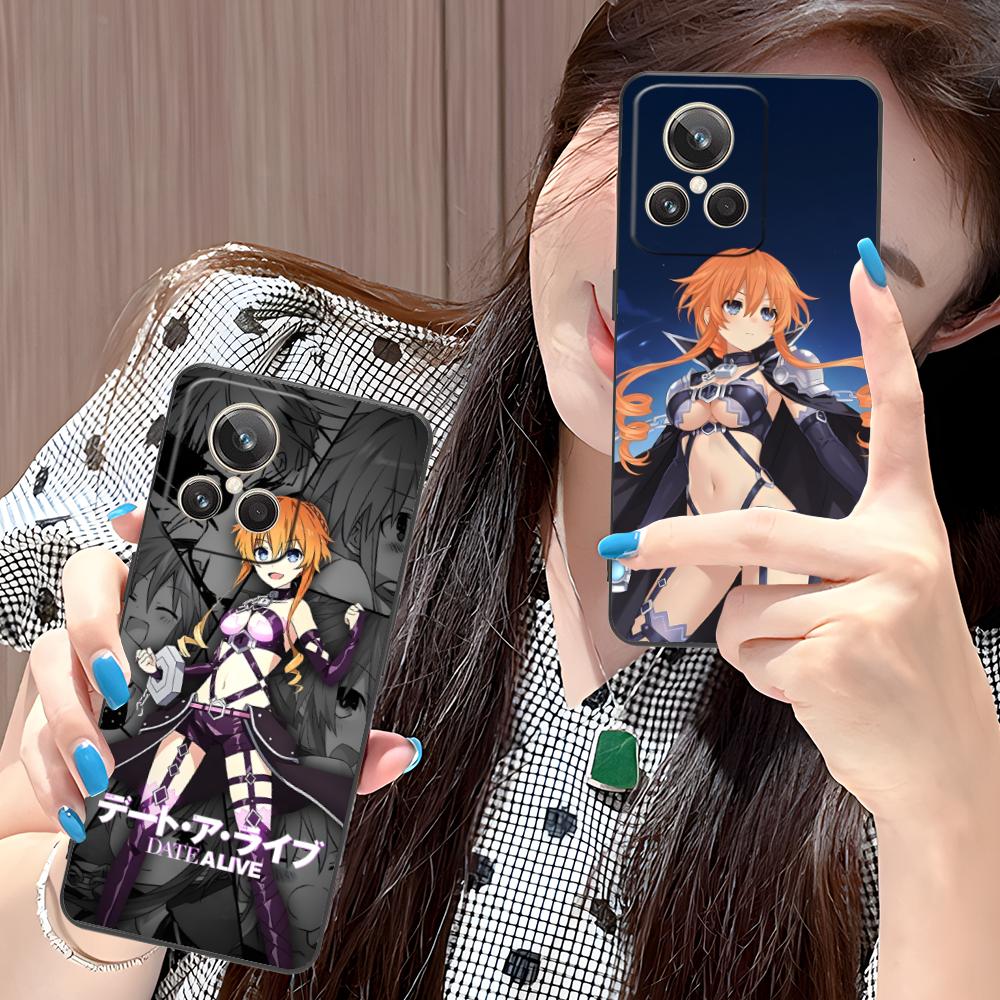 Date a Live Yamai Kaguya Matte Mobile Phone Case for Realme GT 8 Neo Pro C75 73 71 C67 65 C55 53 C35 31 C20 15 Colorful Cover
