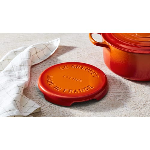 Le Creuset Signature Trivet, 23cm, Cast Iron Enamel, Shallot [Official Product in Japan]