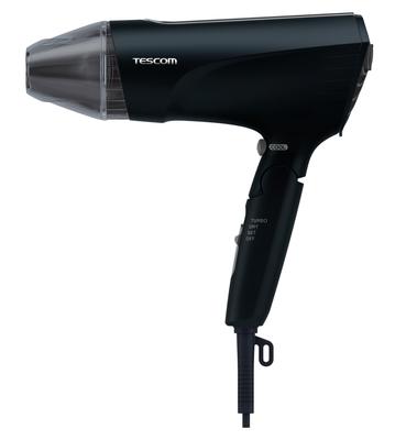 Secador de Cabelo Protetor Íon Dobrável Fácil de Conectar Velocímetro Preto Genuíno TID2400B-K
