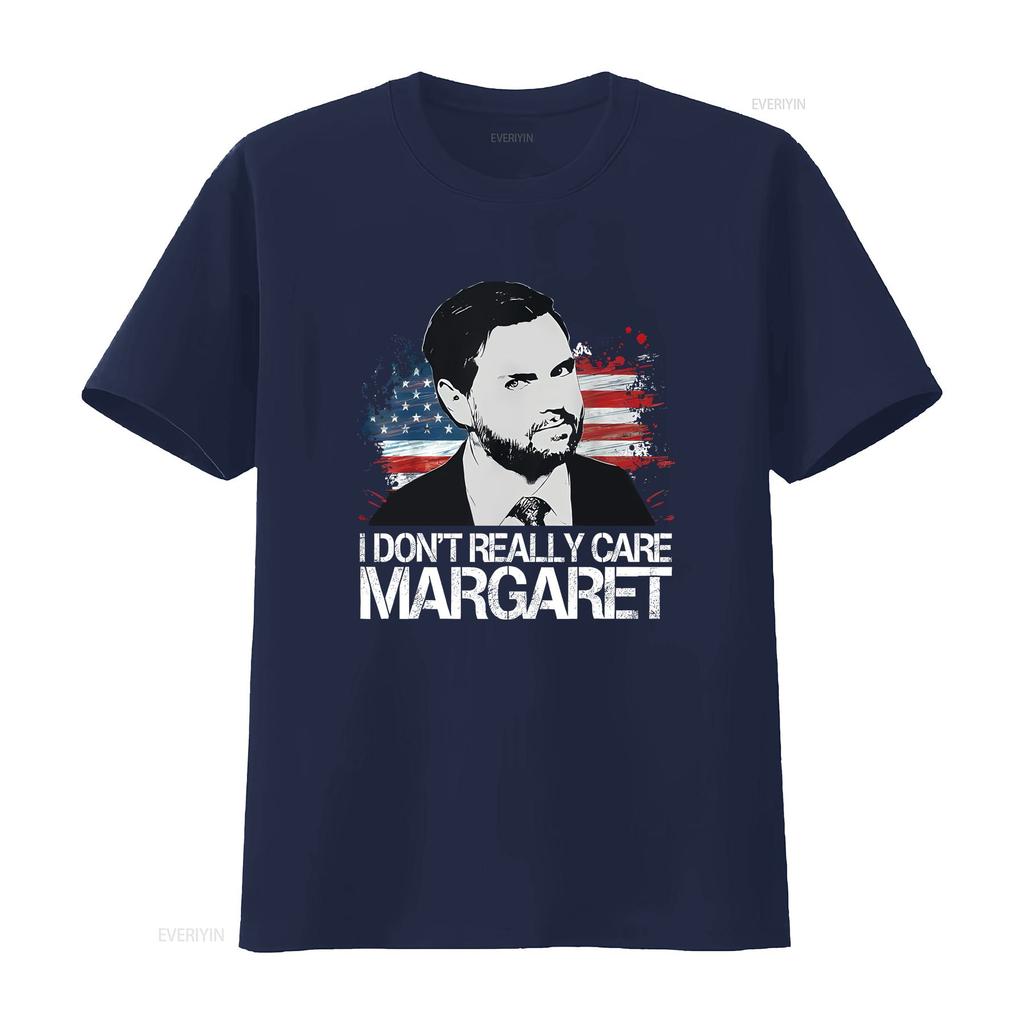 I Dont Really Care Margaret T Shirt Vintage Top For Everyday Wear Comfortable Streetwear Graphic Casual