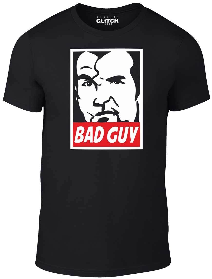 Футболка Bad Guy Мужская Женская Футболки Топ - Смешная Футболка Мужская Женская Футболки Топ ретро бритва борьба модная легенда рамон холл 3XL