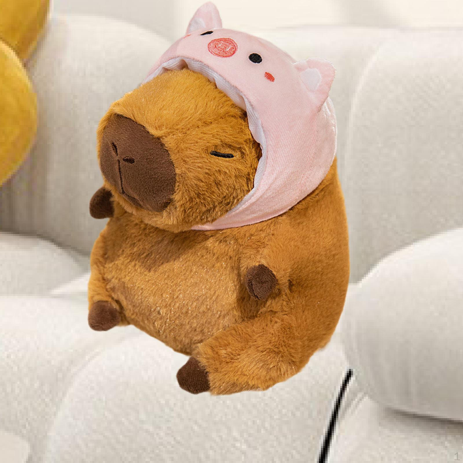 

Очаровательная плюшевая игрушка капибара для домашнего декора Pink Pig and S