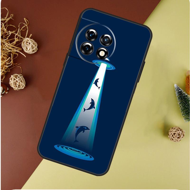 Ocean Dolphin For OnePlus 13 12 11 12R 13R 9 10 Pro 8T 9RT 10T 10R Nord 4 CE 2 3 Lite N20 N30 Phone Case