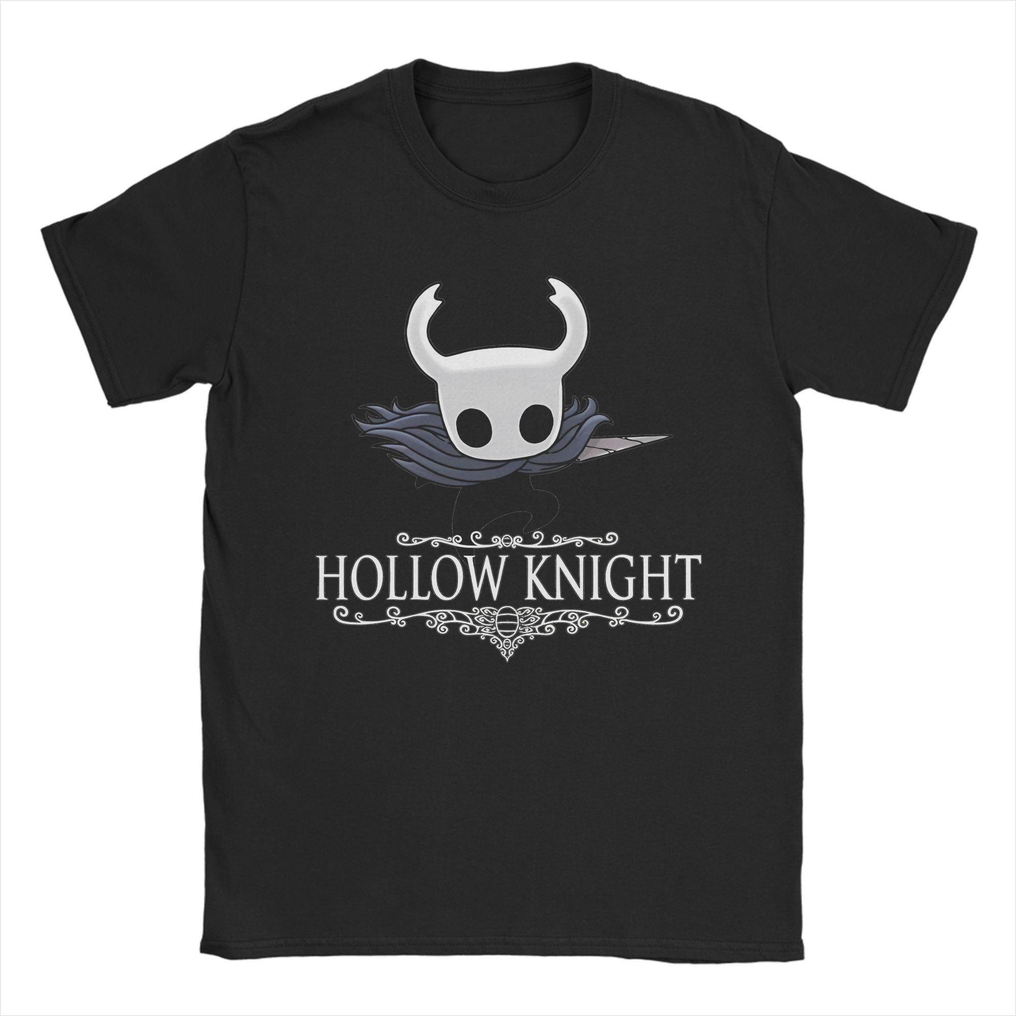 

Hollow Knight Silksong T Shirt Indie Games Adventure 100% Cotton Clothing Crazy Short Sleeve Round Neck Tees Big Size T-Shirt L