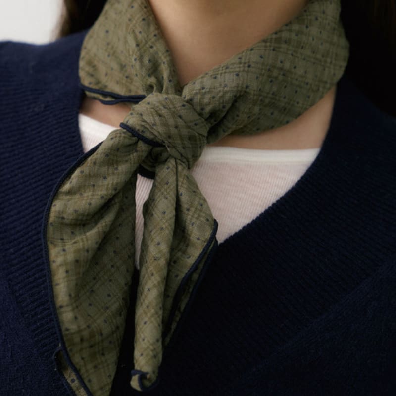 BB’DE SOLI’DE Dot Mini Scarf (2colors)
