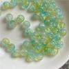 8mm Jade Glass Flower Beads for DIY Bracelets and Accessories