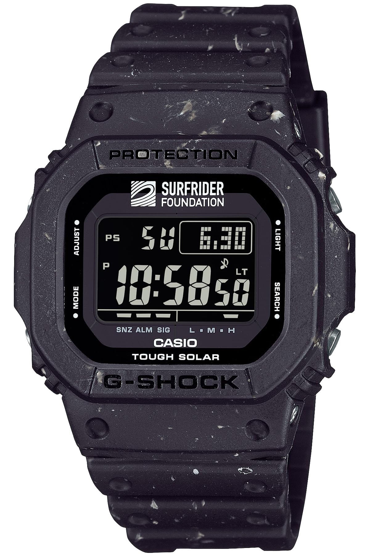 

Часы SURFRIDER FOUNDATION Коллекция Модель Tough Solar Black [Casio] G-Shock [] G-5600SRF-1JR Мужские