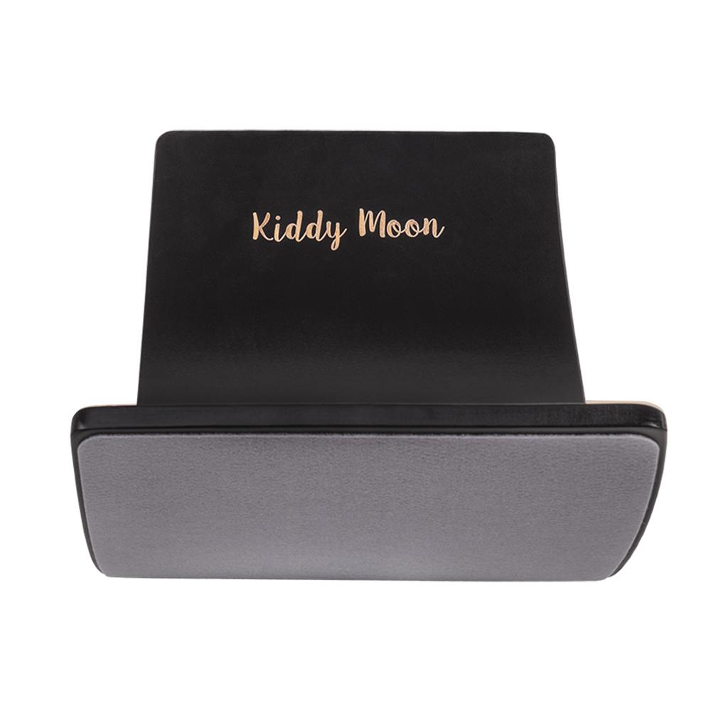 KiddyMoon wooden balance board for children wooden toy for kids balancing board for babies wooden toys 80x30cm, black