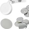 10 Pieces Retractable ID Holder Keyring DIY Buckle Portable Nurse Reel for Worker Teacher
