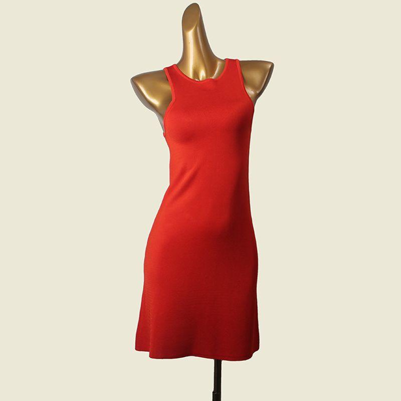 

Узкие плечи Сексуальная юбка Мода Ветер Стройнящая Сексуальная Трендовая Оранжевая Вязаная Жилетка Юбка Red(Small flaws) S