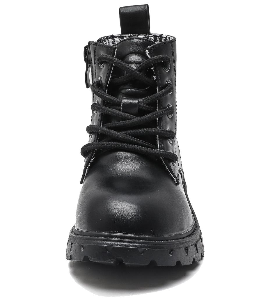 DADAWEN Short Boots for with Easy to Put On and Take Easy to Walk Great for Birthday 20cm Kids, Unisex, Lace-up Boots, Zipper, Off, in, Recitals,