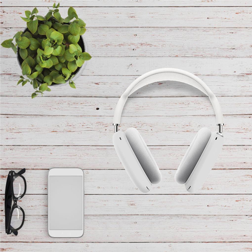 2 Pieces Earphone Case Silicone Full Coverage Protective Sleeve Portable Home School Office Dorm Dust-Proof Headset