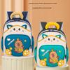 2025 Cute Cartoon Kindergarten Girl's Fashionable Color Block Decompression Backpack