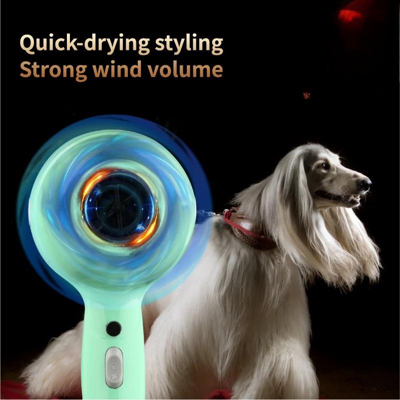 For Fenice Pet Hair Dryer High Power Teddy Water Blower Silent Dryer Cat Dog Bath Quick Drying Hair Dryer