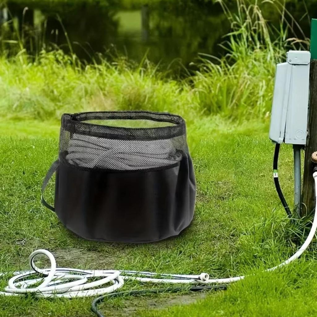 Multifunctional Portable Drawstring Bag Durable Multifunctional RV Hose Storage Bag Organizer for RV Wiring and Outdoor Use