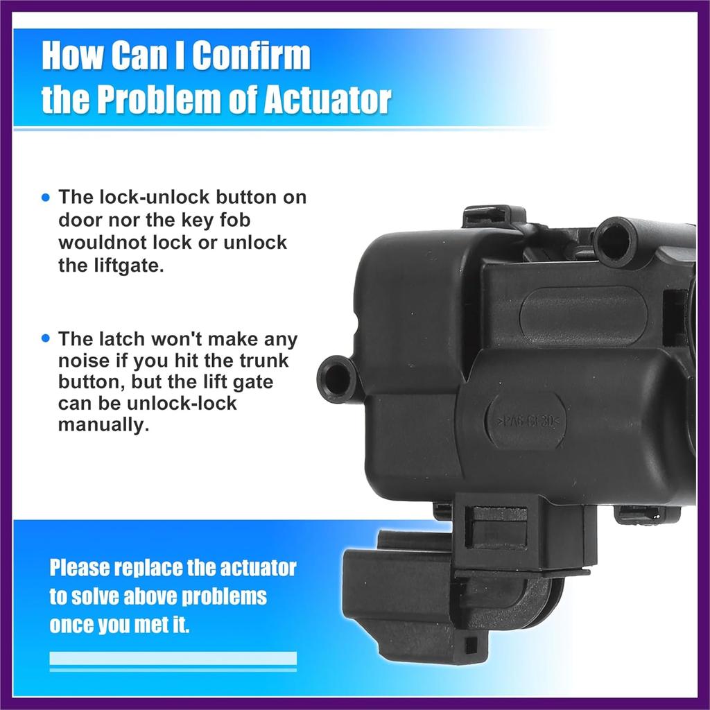 Zadní víko kufru Zámek víka kufru Aktuátor 9L8Z-7843150-B pro Ford Escape 2009-2012 pro Mazda Tribute 2008-2011 Zadní víko kufru Zámek víka kufru Aktuátor