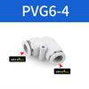 4 6 8 10 12 14 16mm PV  PVG Elbow 90 Degree Pneumatic Air Fitting Push To Connect Fitting Quick Release Push Lock Air Compressor