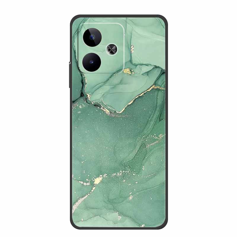 Case For Vivo iQOO Z9 Turbo Marble TPU Soft Silicone Back Cover For iQOOZ9 Turbo V2352A Phone Cases Shockproof Mica Painted Capa