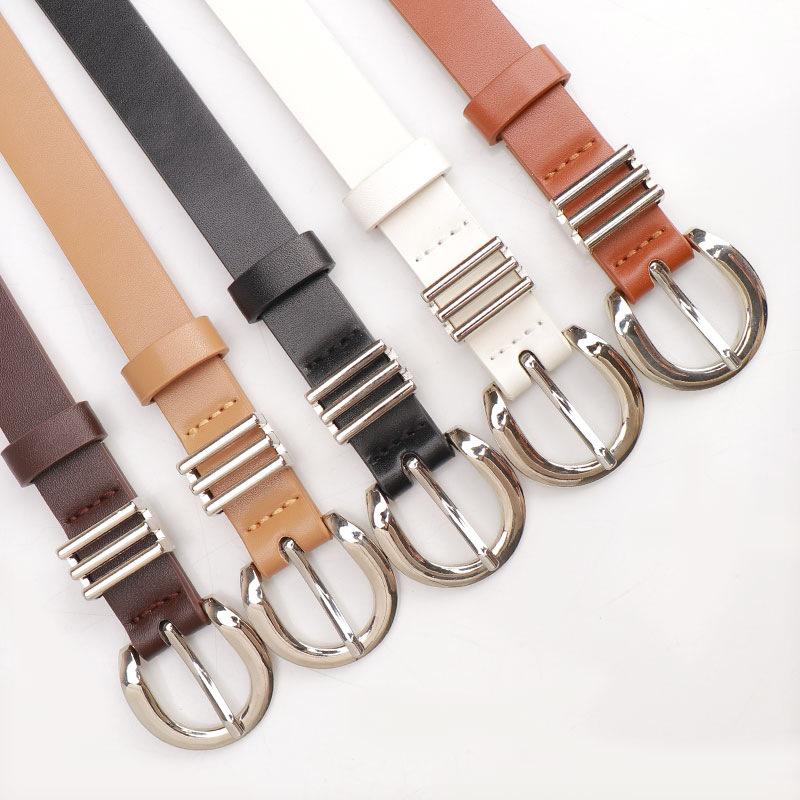Spring and Summer New Belt for Women Fashion Versatile Jeans Casual Pants for Women's Belt Korean Version Commuting High-end Belt