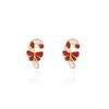 Christmas Santa Snowflake Earrings Cane Candy Bells Elk Earrings Christmas Hat Earrings