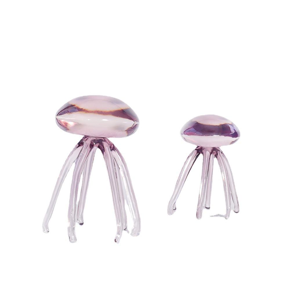 Modern Transparent Jellyfish Jewelry Home Soft Decoration Holiday Gift