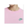 Nike Vêtement de sport Collection Daisy Imprimé Floral Coupe Ample Décontracté Léger Confortable Col Rond Manches Courtes Épaules Tombantes T-shirt HJ9427662