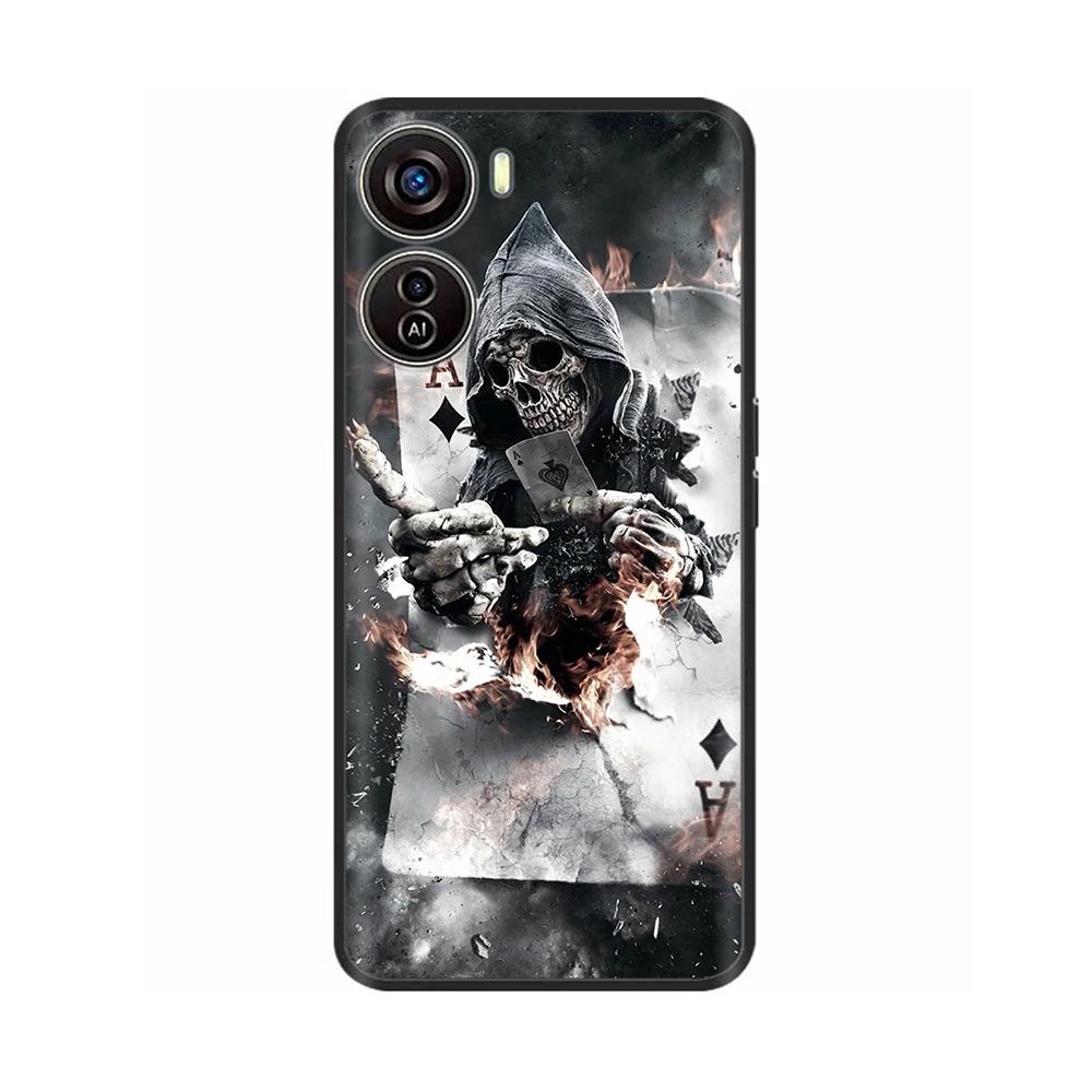 For ZTE Blade V50 Design 5G Case Soft Silicone Phone Cover for ZTE Blade V50 Design 4G 5G Case Shockproof Shell Coque Back Cover