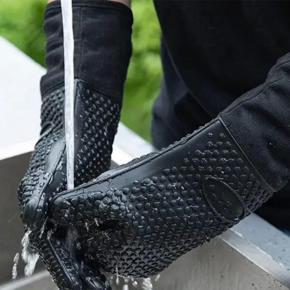 Extra Long Oven Mitts Heat Resistant Grill Gloves Professional Baking Gloves  Baking