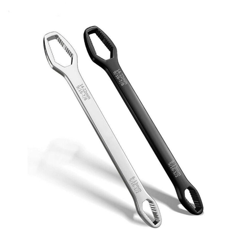 1PC 3-17mm Universal Torx Wrench Self-tightening Adjustable Glasses Wrench Board Double-head Torx Spanner Hand Tools for Factory